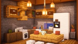 Minecraft kitchen