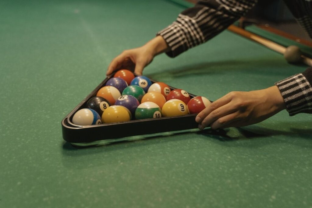 How to Rack Pool Balls