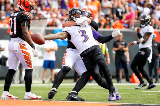 Baltimore Ravens practice absence
