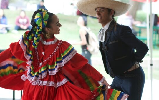 Regional folk dances in Mexico